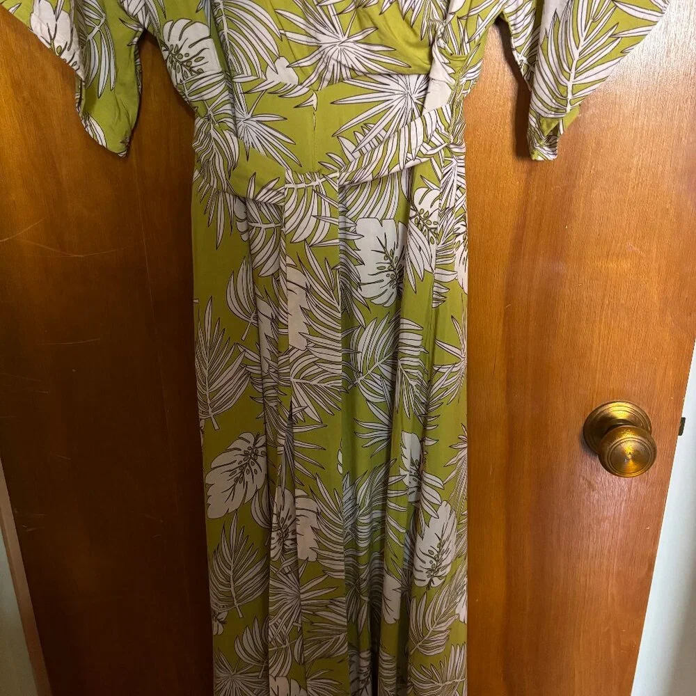 Collectif x Modcloth Expressive Essence Wide-Leg Jumpsuit Size XL - Picture 14 of 14